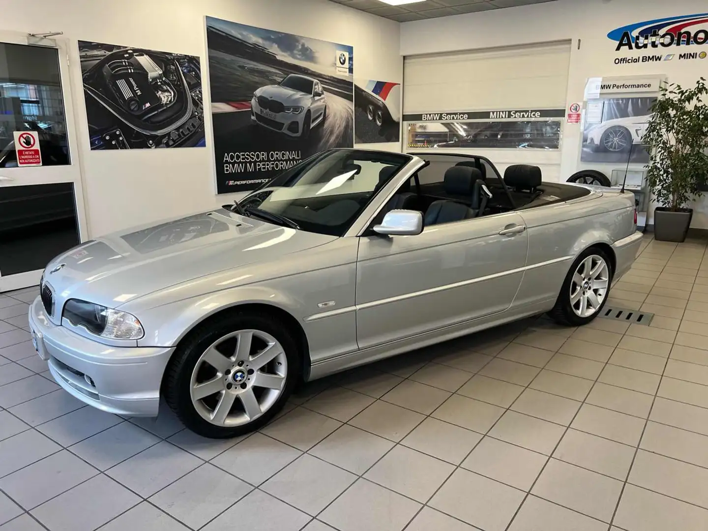 BMW 323 Ci cat Cabrio Argent - 1