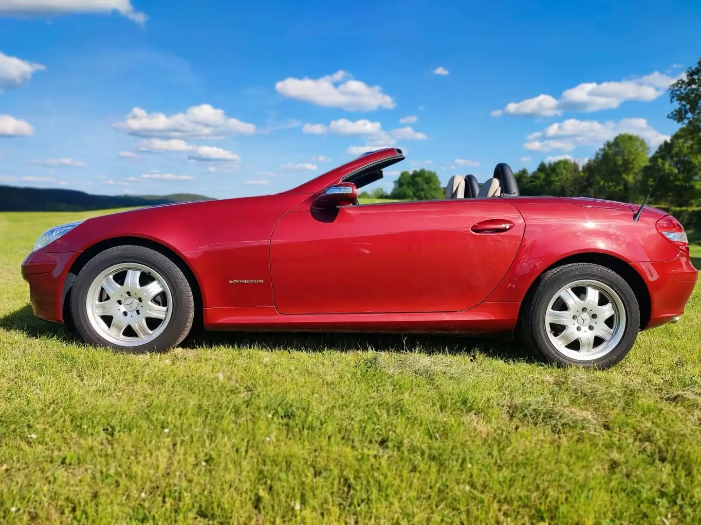 Mercedes-Benz SLK 200 SLK 200 Kompressor Piros - 1