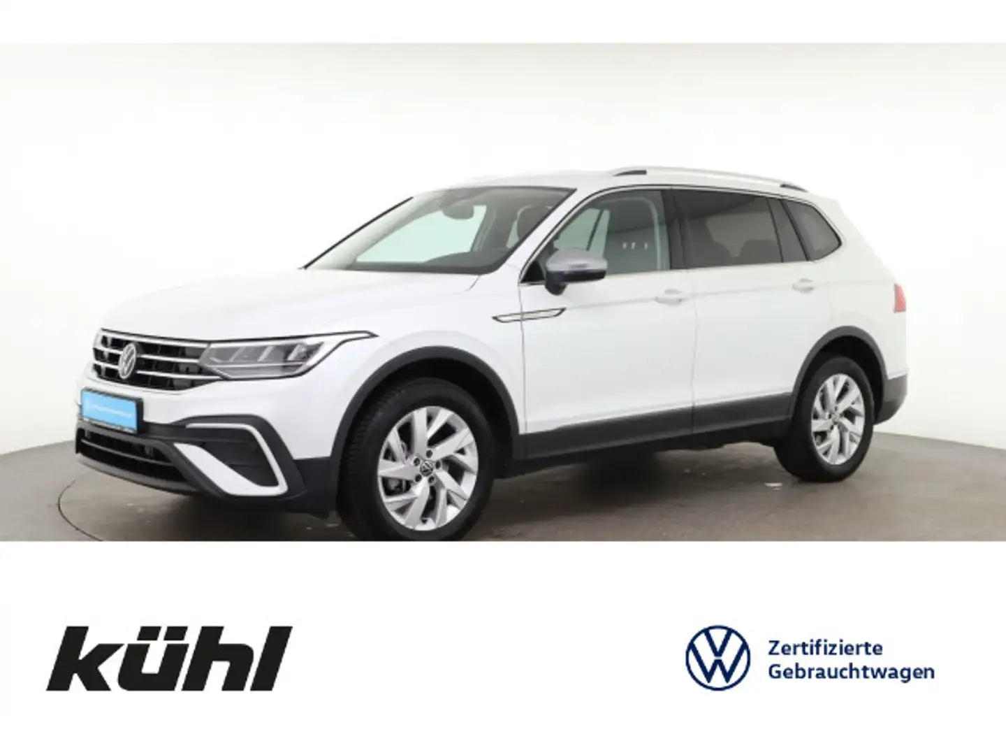 Volkswagen Tiguan Allspace 1.5 TSI Life LED/ACC/Kamera/Navi Weiß - 1