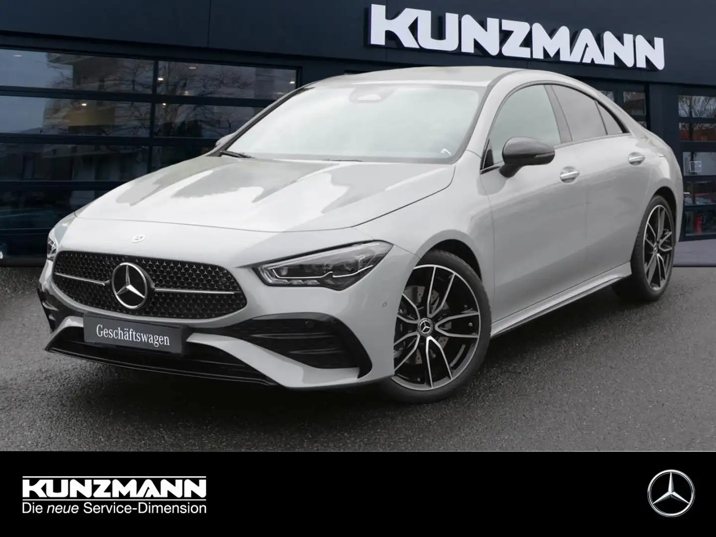 Mercedes-Benz CLA 200 d Coupé AMG Night Distronic AHK Kamera Grau - 1