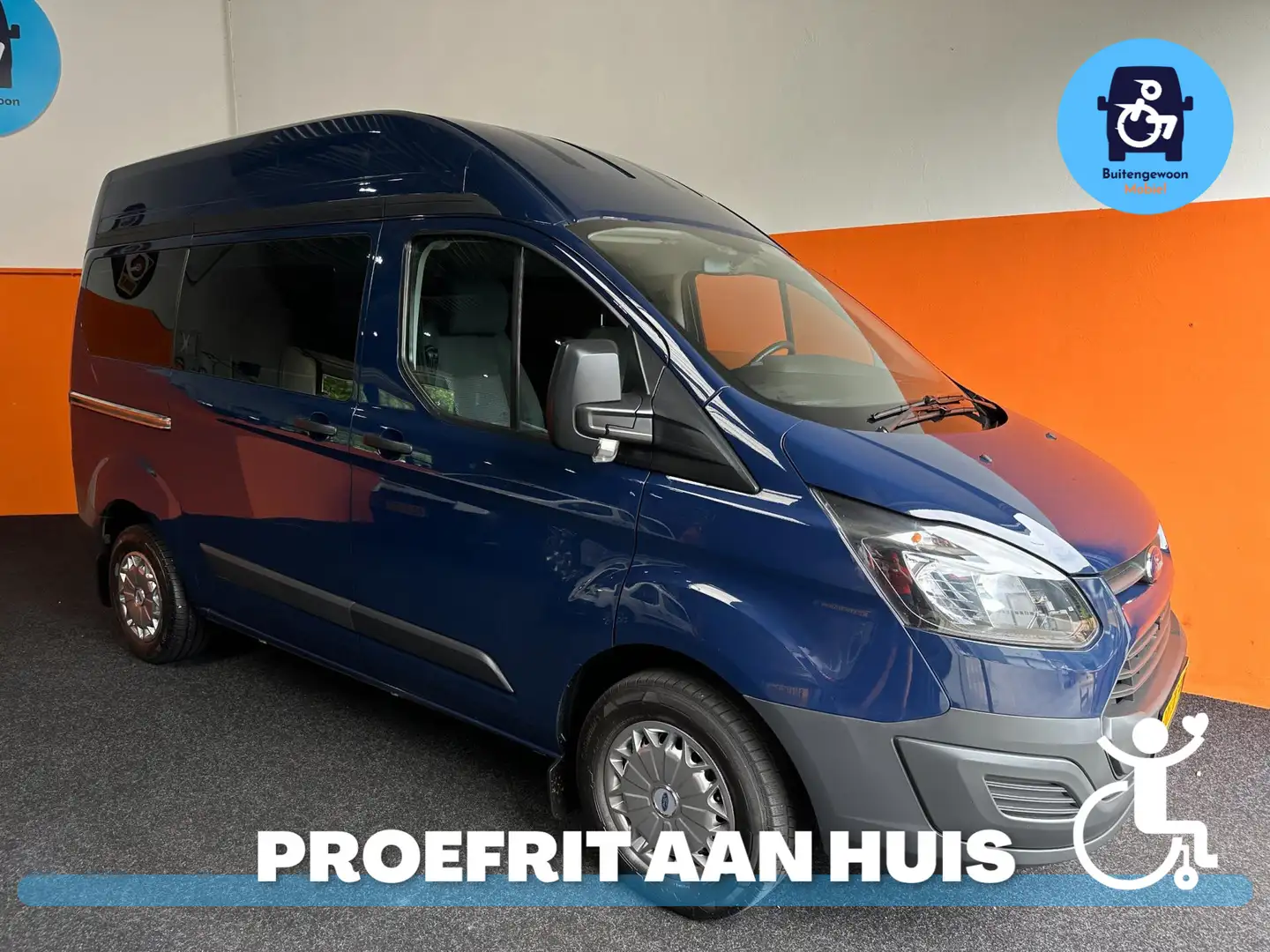 Ford Transit Custom Rolstoelbus | Rolstoel Zitplaats | Deluxe Gris - 1