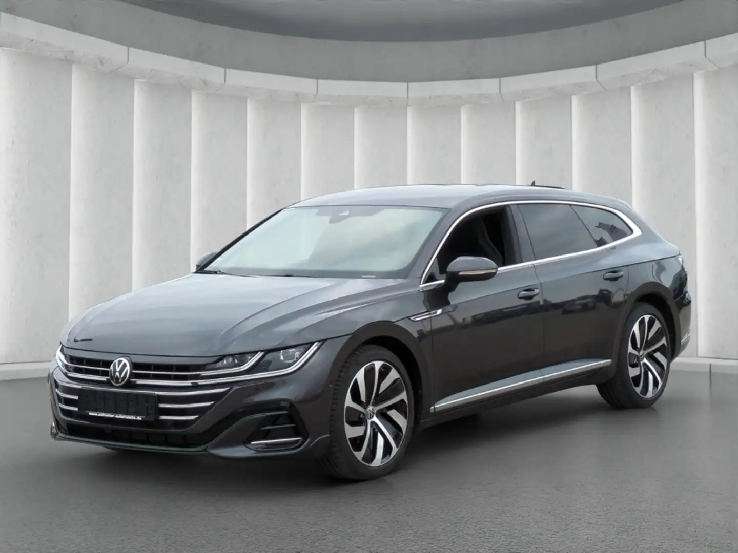 Volkswagen Arteon SB R-LINE 4Mot TDI*StandHzg AHK Leder DCC Gris - 2