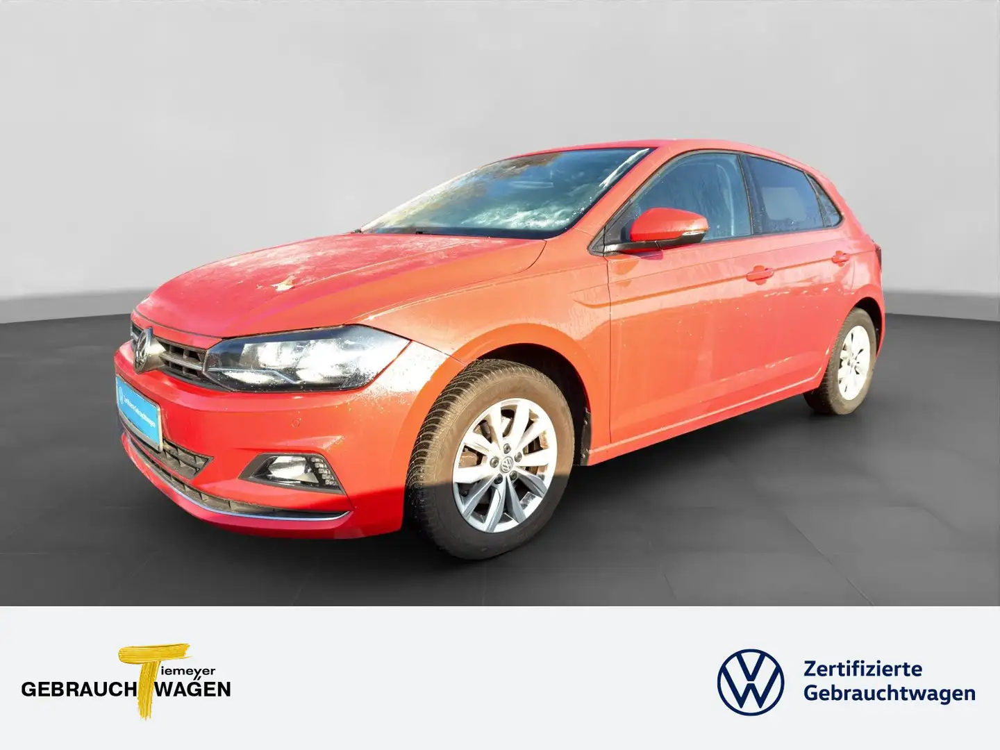 Volkswagen Polo 1.0 TSI HIGHLINE CLIMATRONIC NAVI GJR Rouge - 1