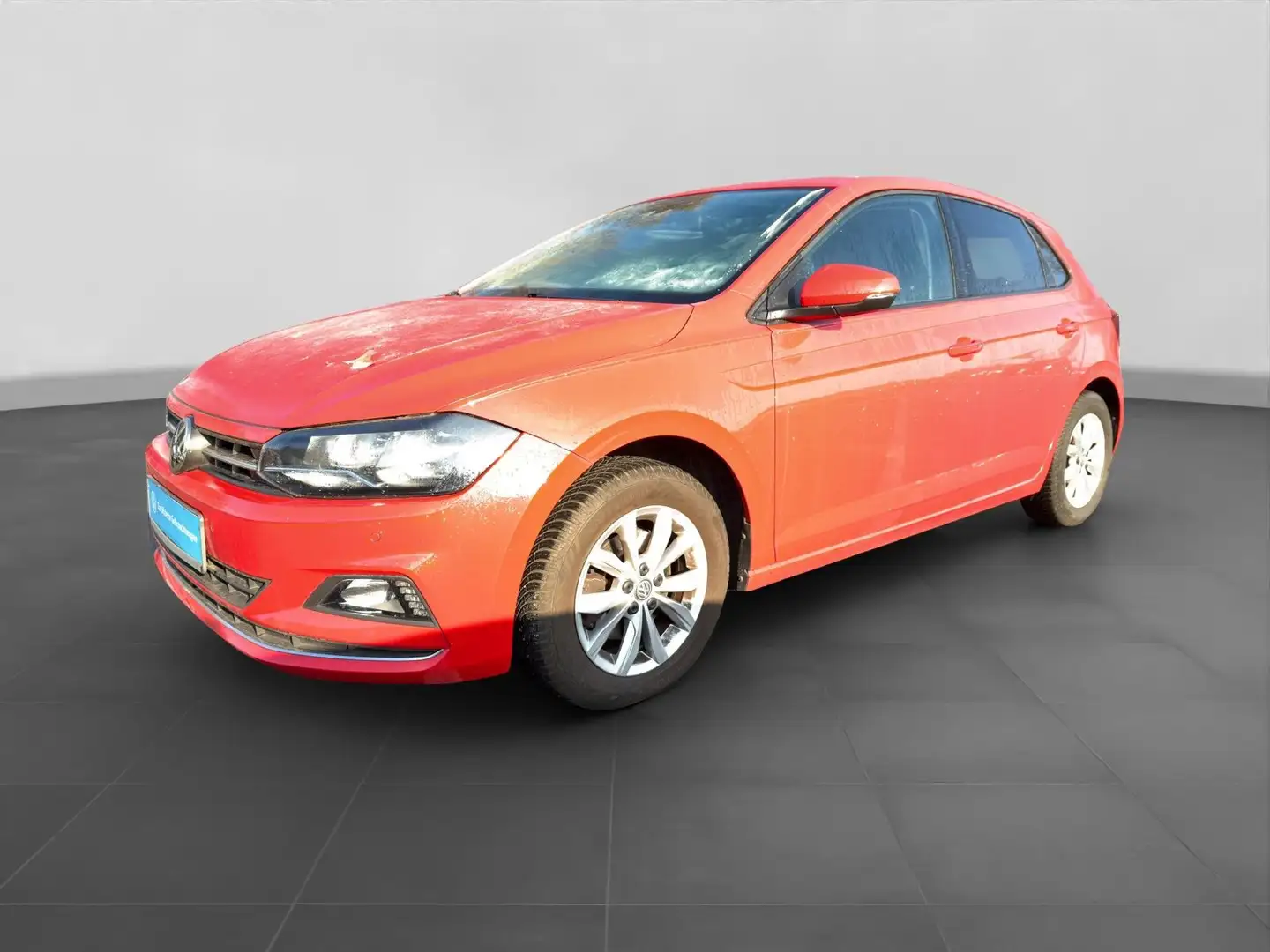 Volkswagen Polo 1.0 TSI HIGHLINE CLIMATRONIC NAVI GJR Rouge - 2