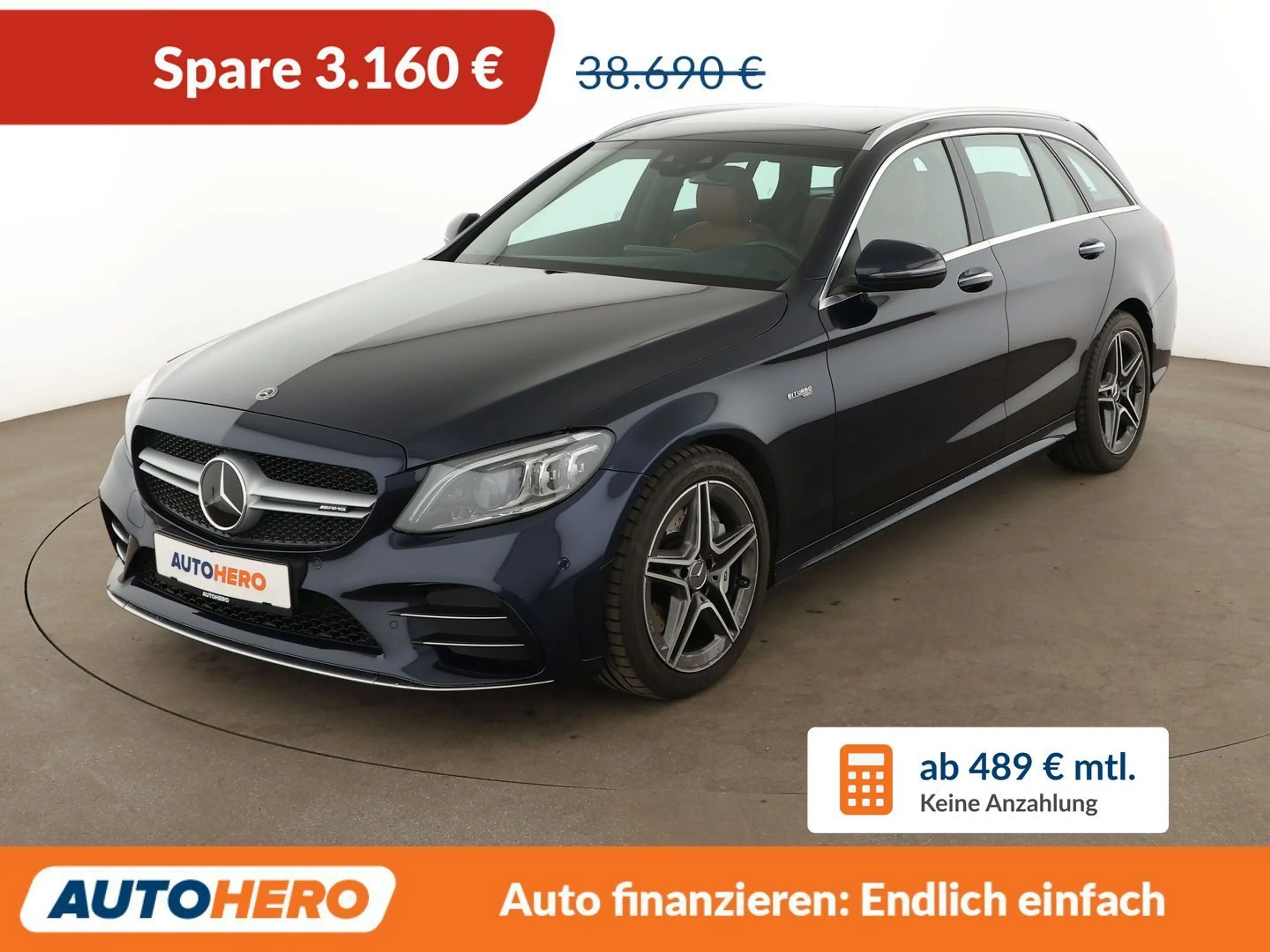 Mercedes-Benz C 43 AMG T 4Matic Aut.*LED*NAVI*ACC*PDC*SHZ*KLIMA*GARANTIE*