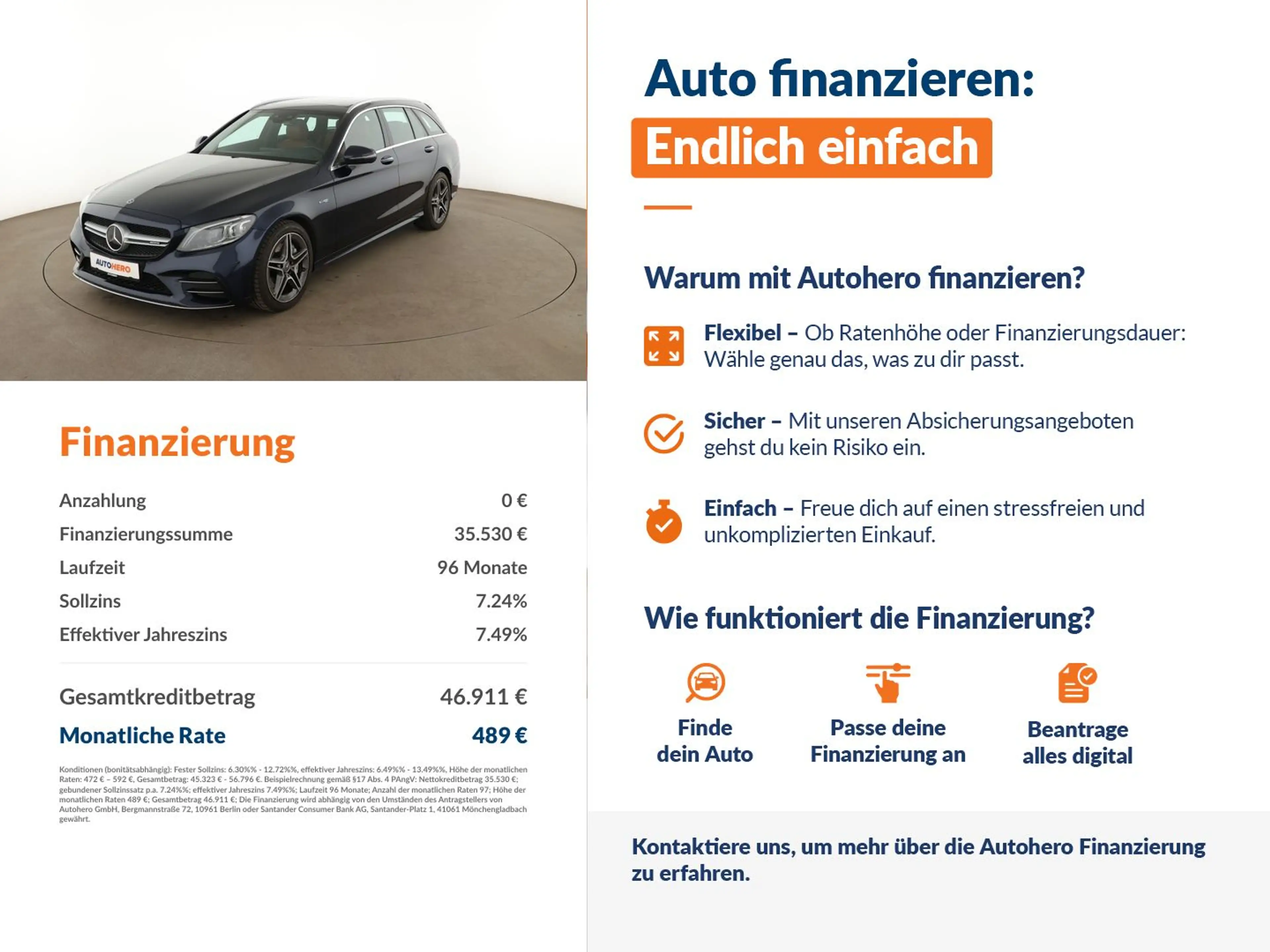 Mercedes-Benz C 43 AMG T 4Matic Aut.*LED*NAVI*ACC*PDC*SHZ*KLIMA*GARANTIE* — photo 2