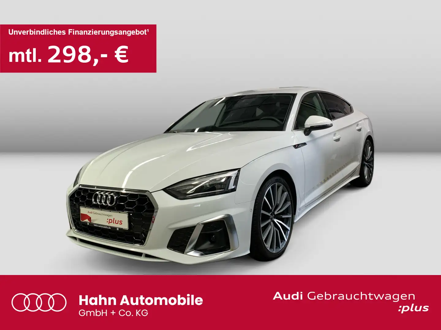 Audi A5 35 TFSI S line CAM Carplay Busin LE Weiß - 1