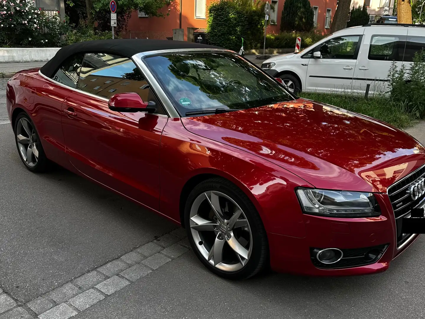 Audi A5 A5 Cabrio 3.0 TDI DPF quattro S tronic Rouge - 2