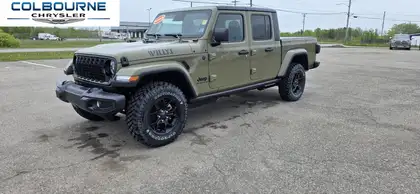 Green 2026 Jeep Gladiator Pickup Truck Four-Wheel Drive 8-Speed Automatic