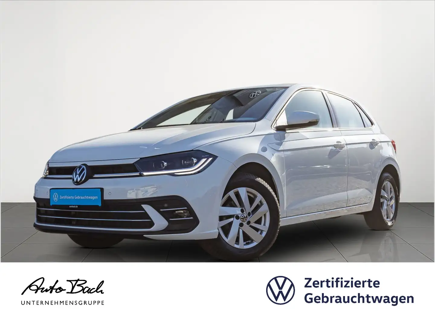 Volkswagen Polo 1.0 TSI Style, LED-Matrix, App-Connect, Dig Weiß - 1