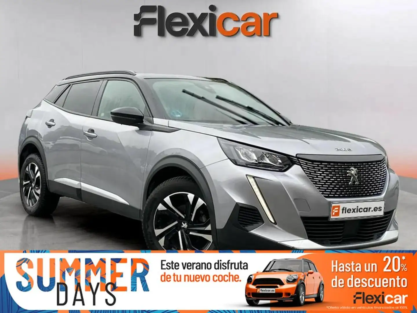 Peugeot 2008 1.2 PureTech S&S Allure EAT8 130 Gris - 1