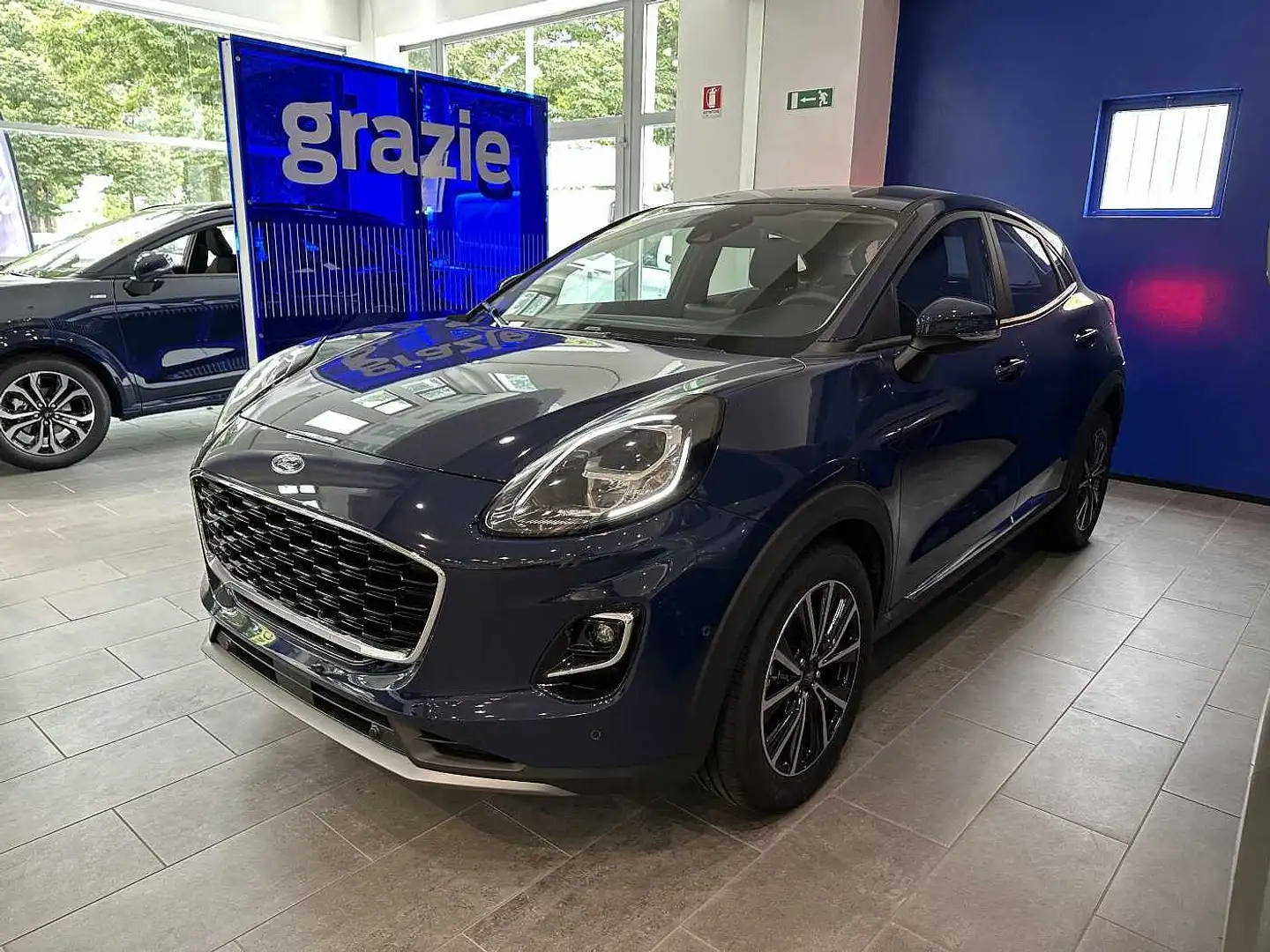 Ford Puma Titanium PREZZO CON FINANZIAMENTO Bleu - 1
