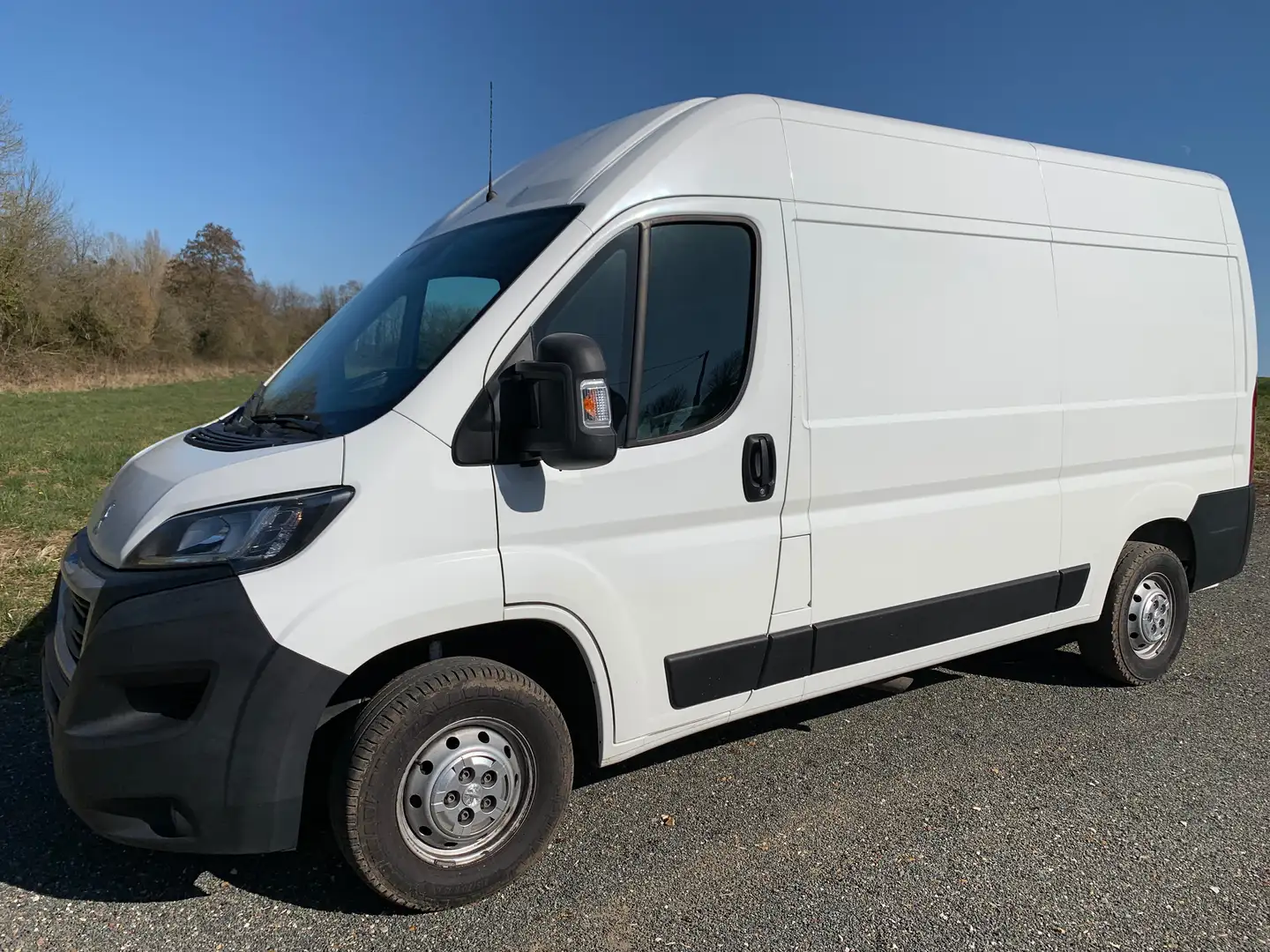 Peugeot Boxer BOXER TOLE 330 L2H2 BLUEHDI 120 S Blanc - 1