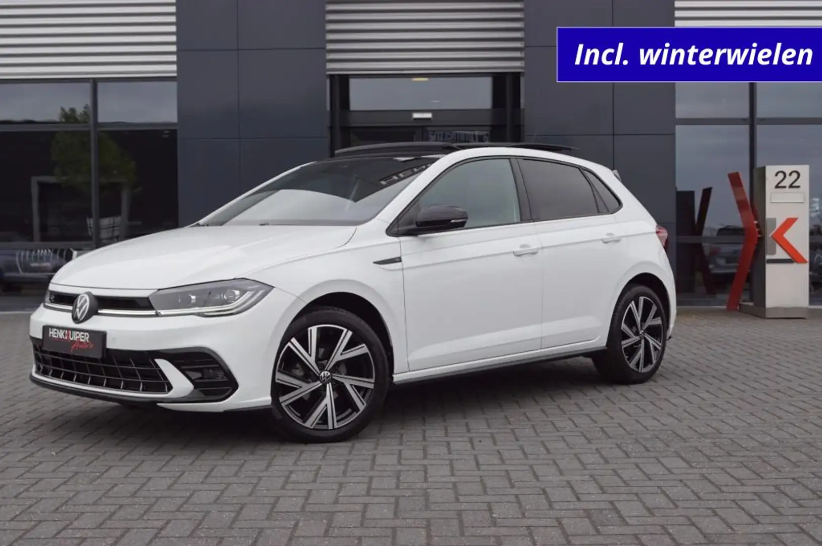 Volkswagen Polo 1.0 TSI DSG R-Line Panodak/ Camera / Virt. cockpit Wit - 1