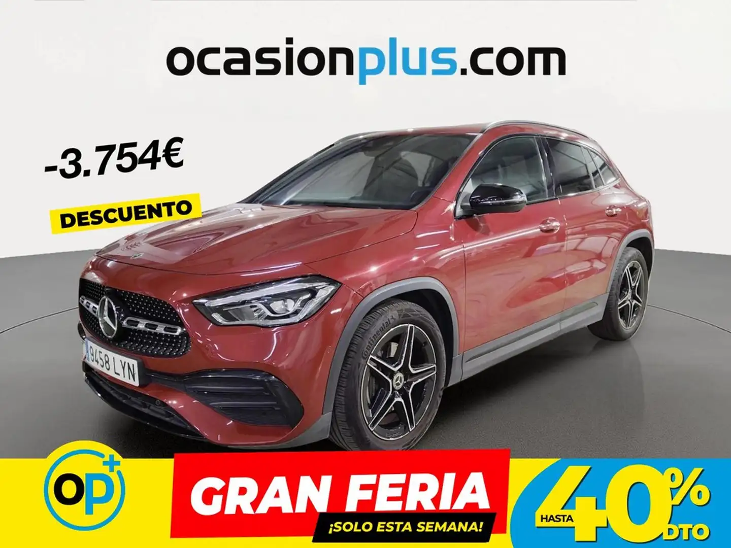 Mercedes-Benz GLA 200 7G-DCT Rojo - 1