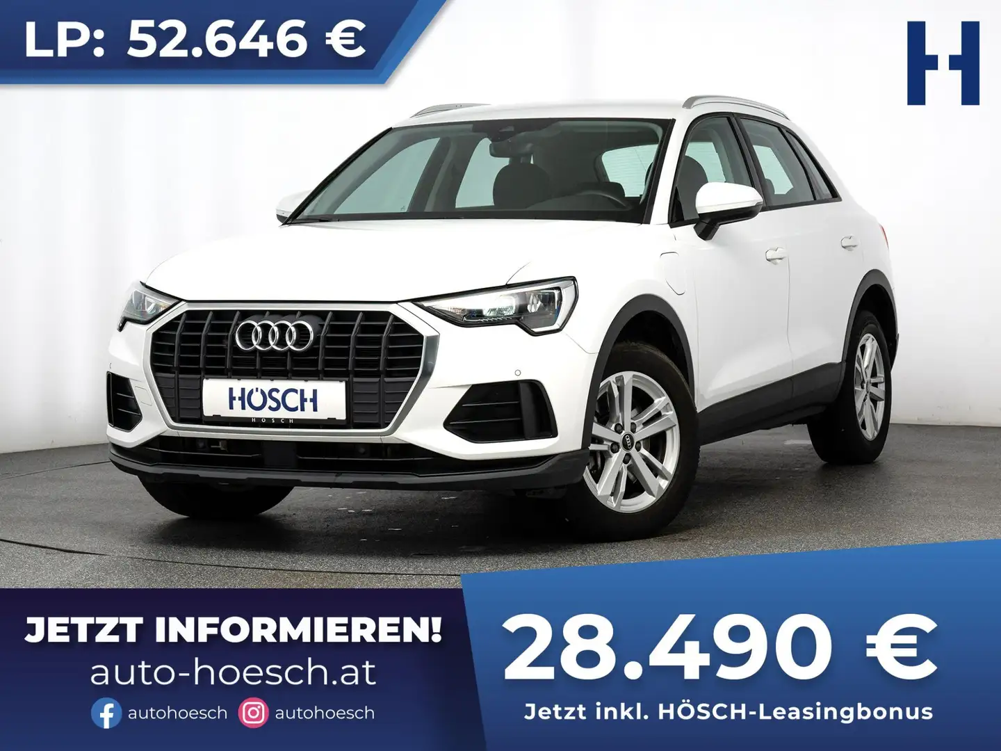 Audi Q3 45 TFSIe LED ASSISTENZ VIRTUAL MEGAPREIS Weiß - 1