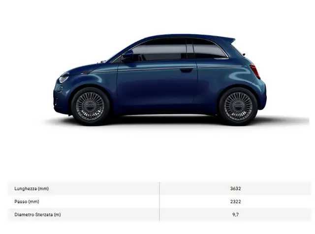 Fiat 500e view 12