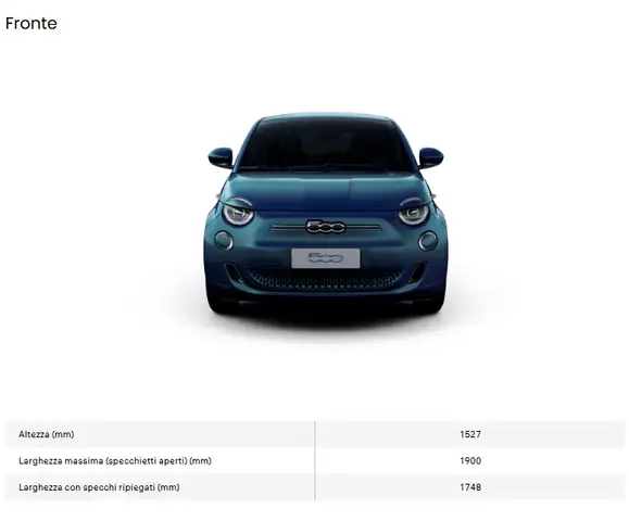 Fiat 500e view 11