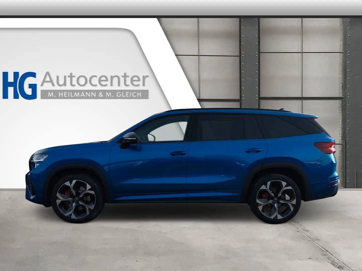 Skoda Kodiaq 2.0TSI RS Pano AHK .Headup Standh.DCC Blauw - 2
