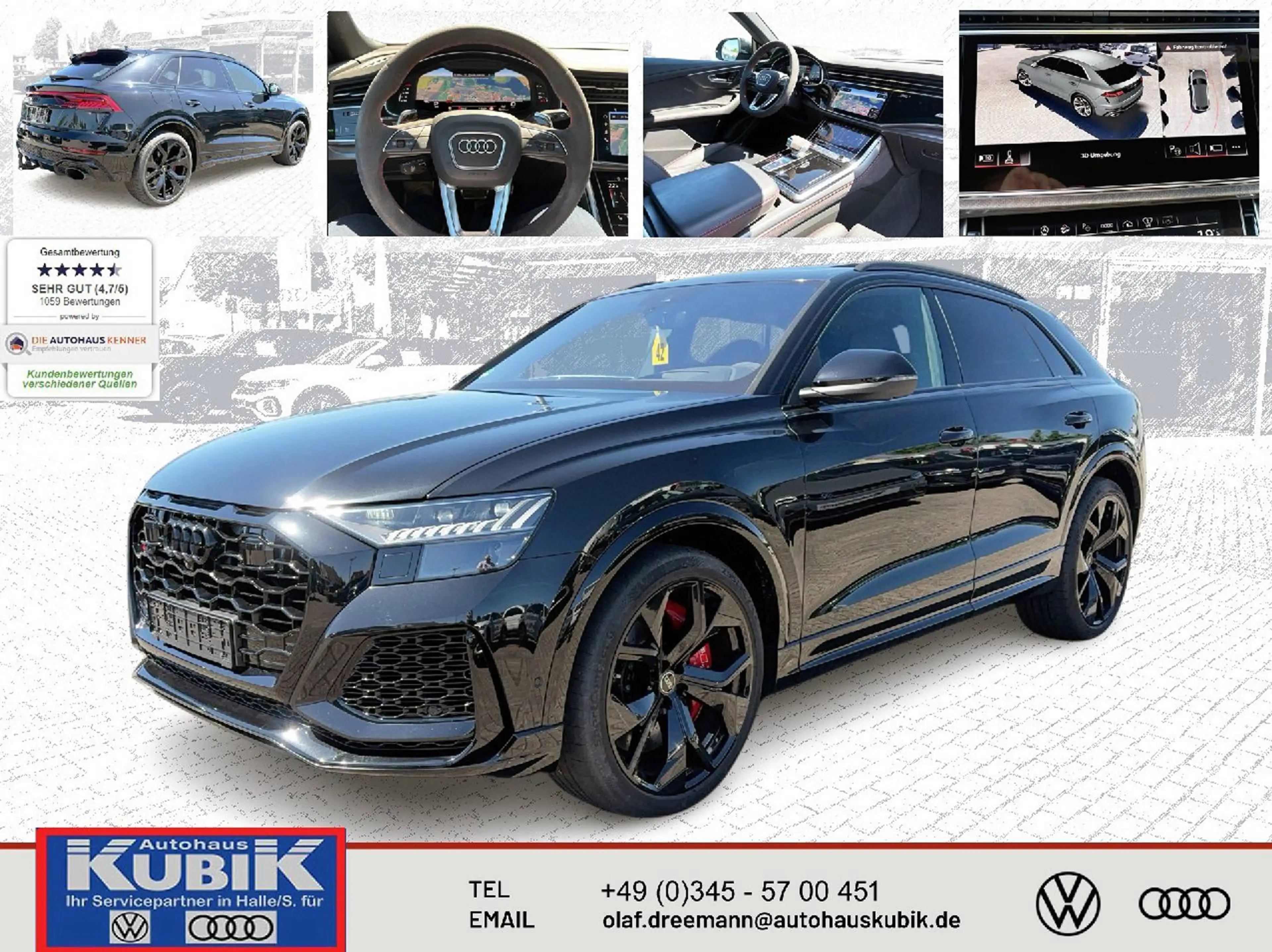 Audi RS Q8 RSQ8 4,0 TFSI quattro+Allradlenkung+Dynamic Plus+