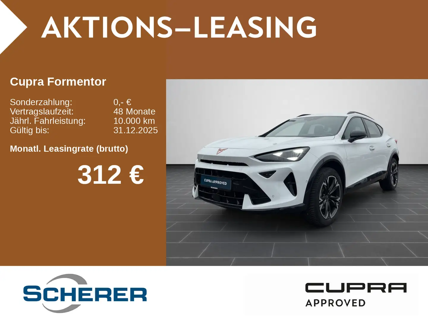 CUPRA Formentor 1.5 eTSI DSG LED NAVI RFK ACC SHZ Weiß - 1