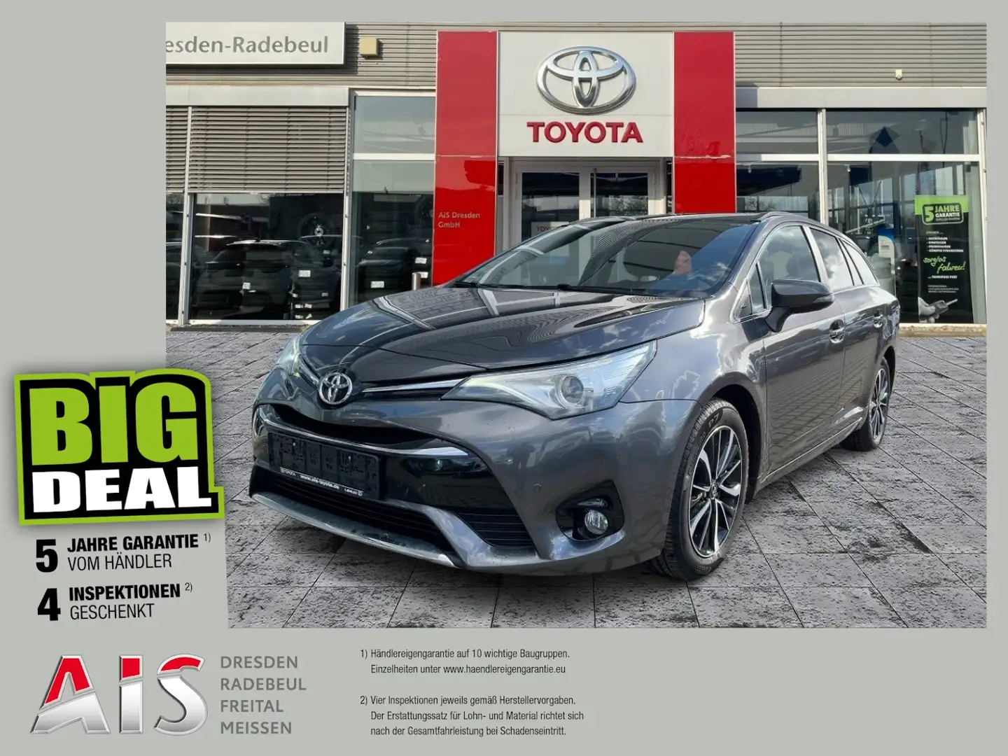 Toyota Avensis TS 1.8 Team Deutschland Navi*KAM*DAB*SHZ Gris - 1