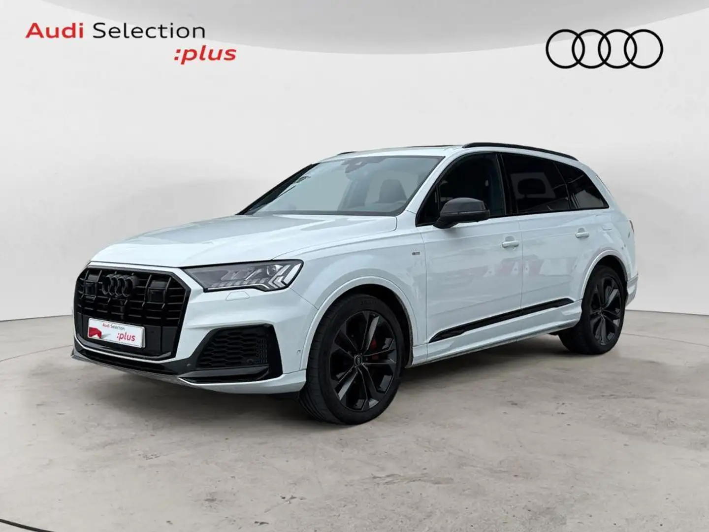 Audi Q7 60 TFSIe Black line Plus quattro tiptronic Blanco - 1