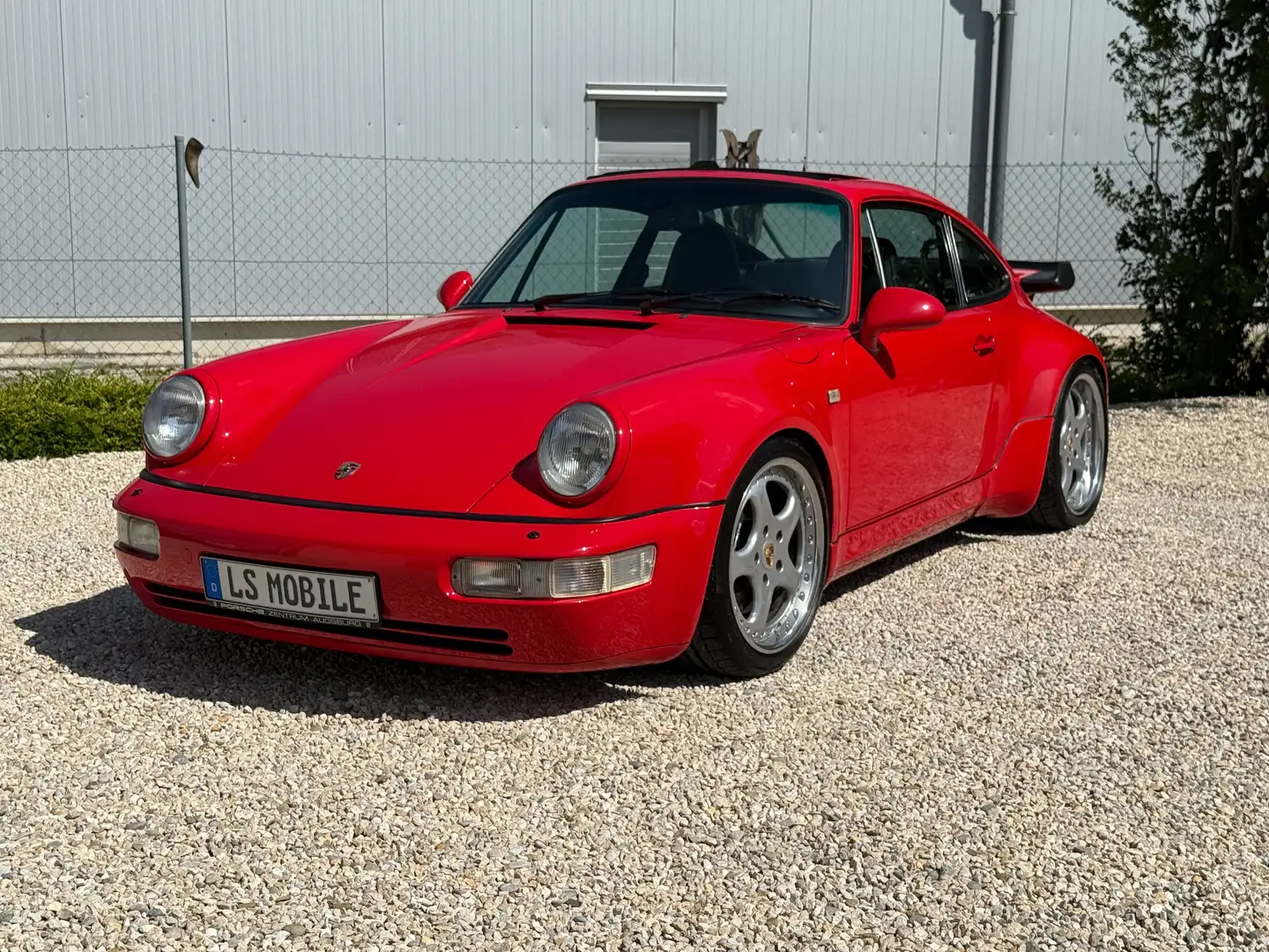 Porsche 964 911 Turbo II ( 964 ) Klima* Schiebedach* History Rot - 2