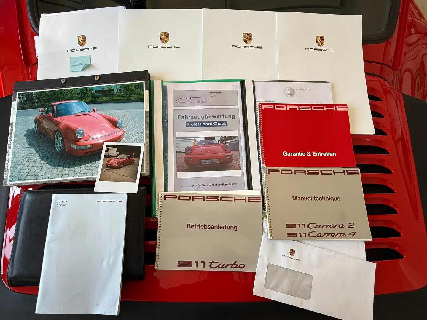Porsche 964 911 Turbo II ( 964 ) Klima* Schiebedach* History Rood - 1