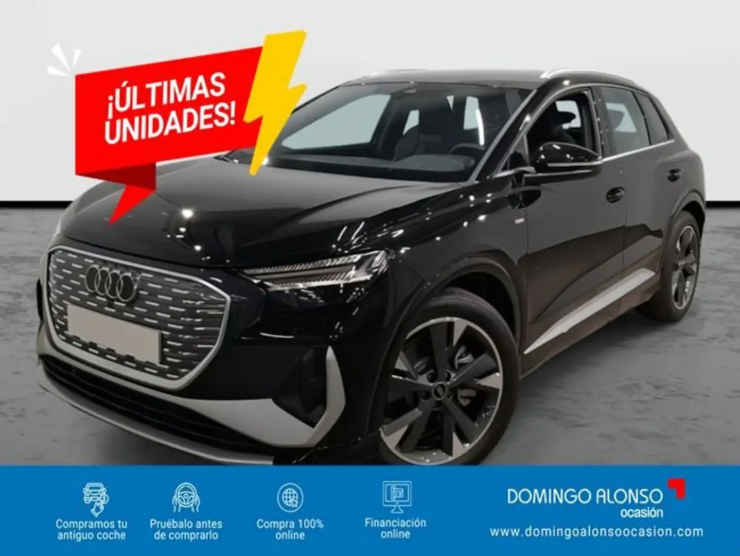 Audi Q4 e-tron 45 S line 210 kW (285 CV) Negro - 1