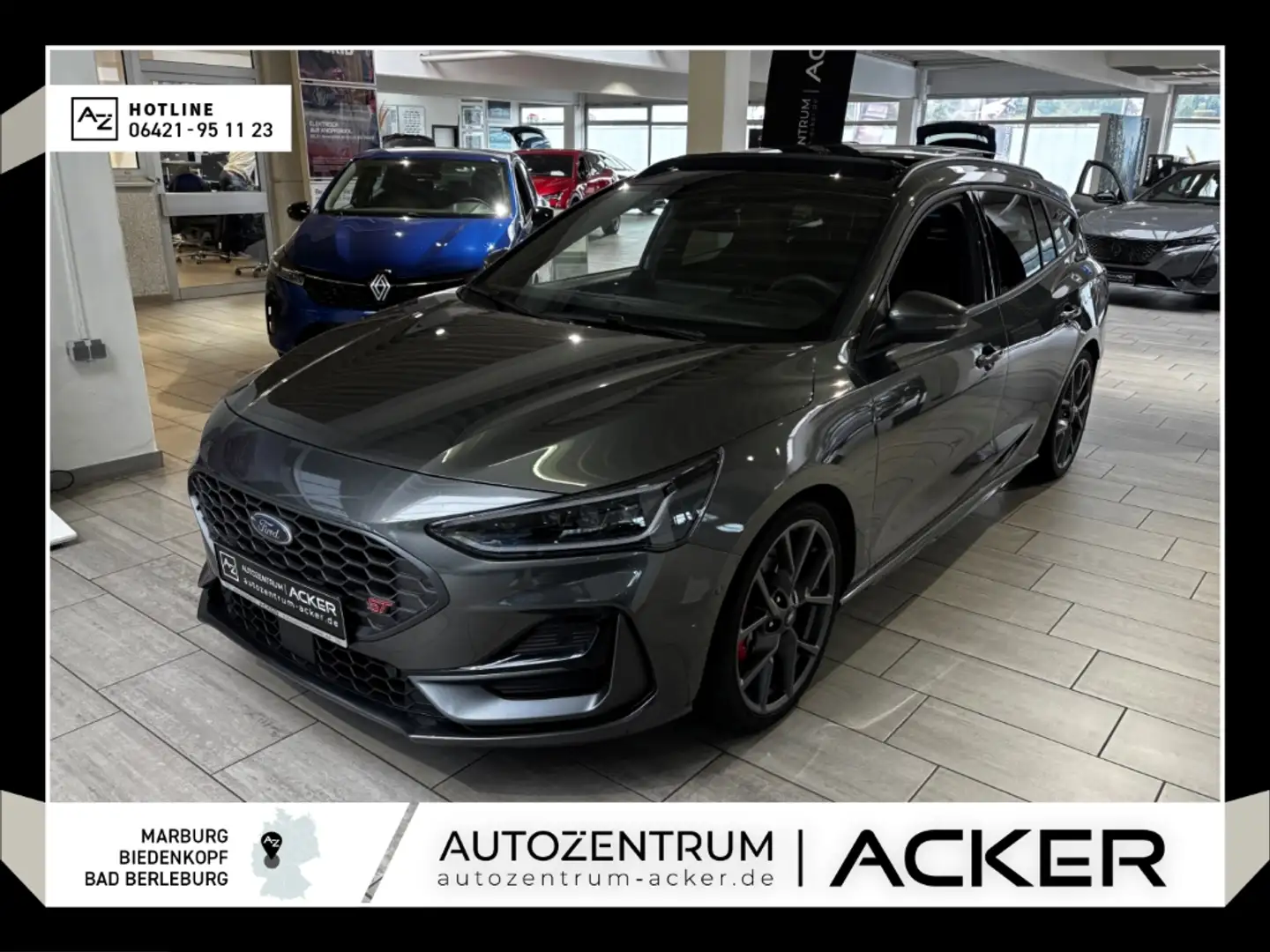 Ford Focus ST X 2.3 EcoBoost Turnier 7AT. AHK -36%* Gris - 1