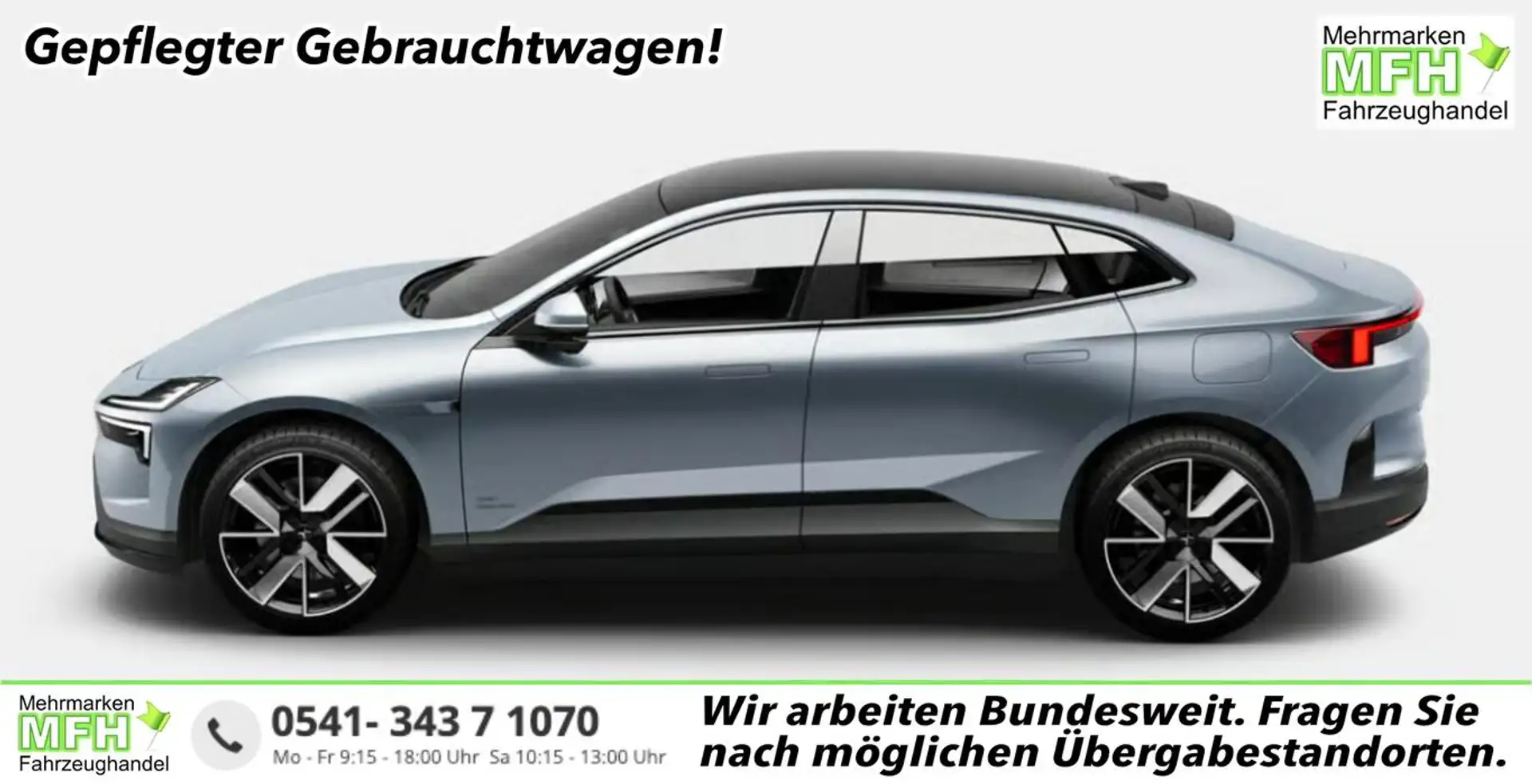 Polestar 4 Long Range Single Motor Pano PlusP PilotP 21Z 2... Gri - 1