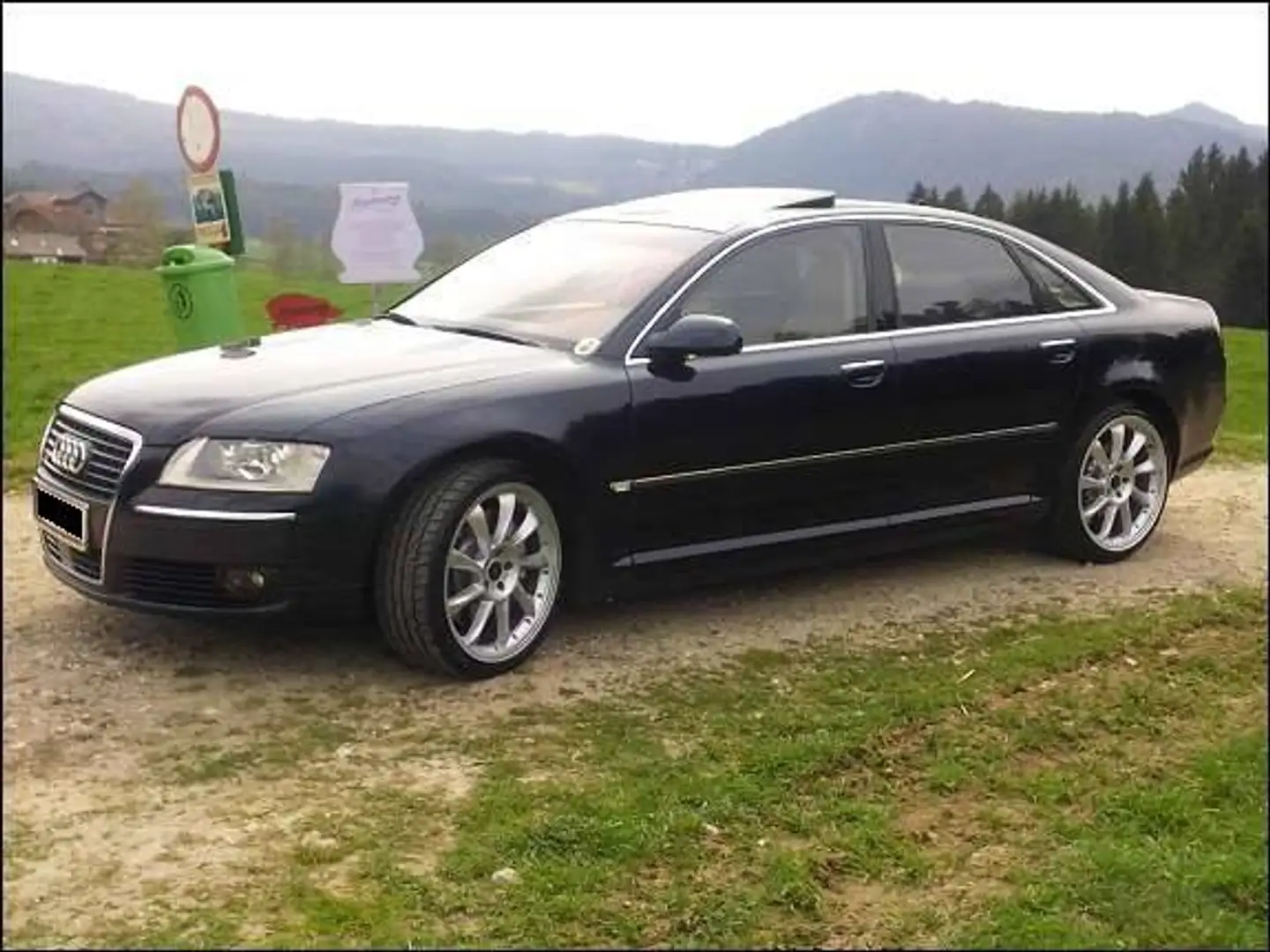 Audi A8 A8 4,0 TDI V8 quattro Tiptronic Blau - 2