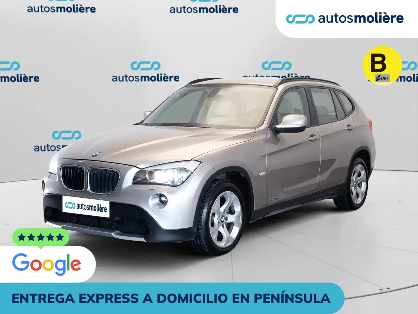 BMW X1 sDrive 18d Plateado - 1