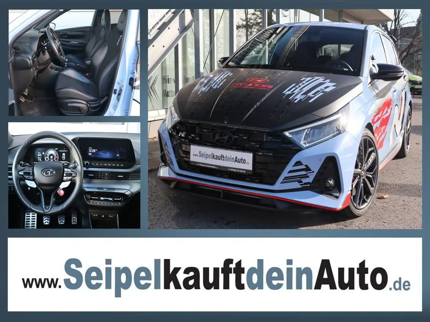 Hyundai i20 N Performance*STANDHEIZUNG*AHK*KAMERA Blau - 1