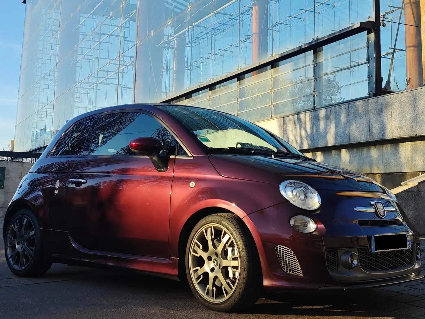 Abarth 695 C MASERATI EDIZIONE Violet - 1