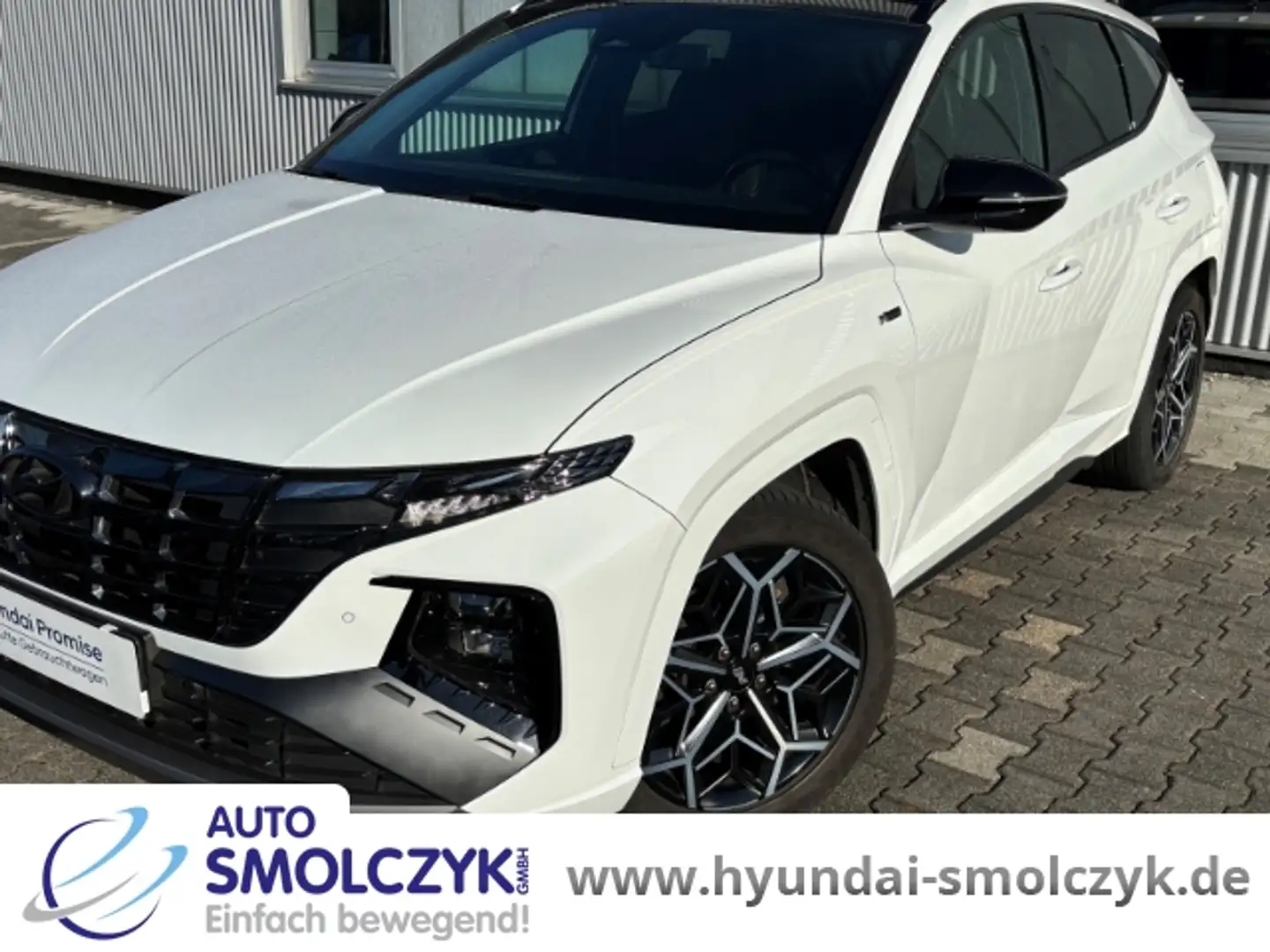 Hyundai TUCSON N-LINE 48 V 7-DCT+NAVI+KAMERA+DAB+ Weiß - 1