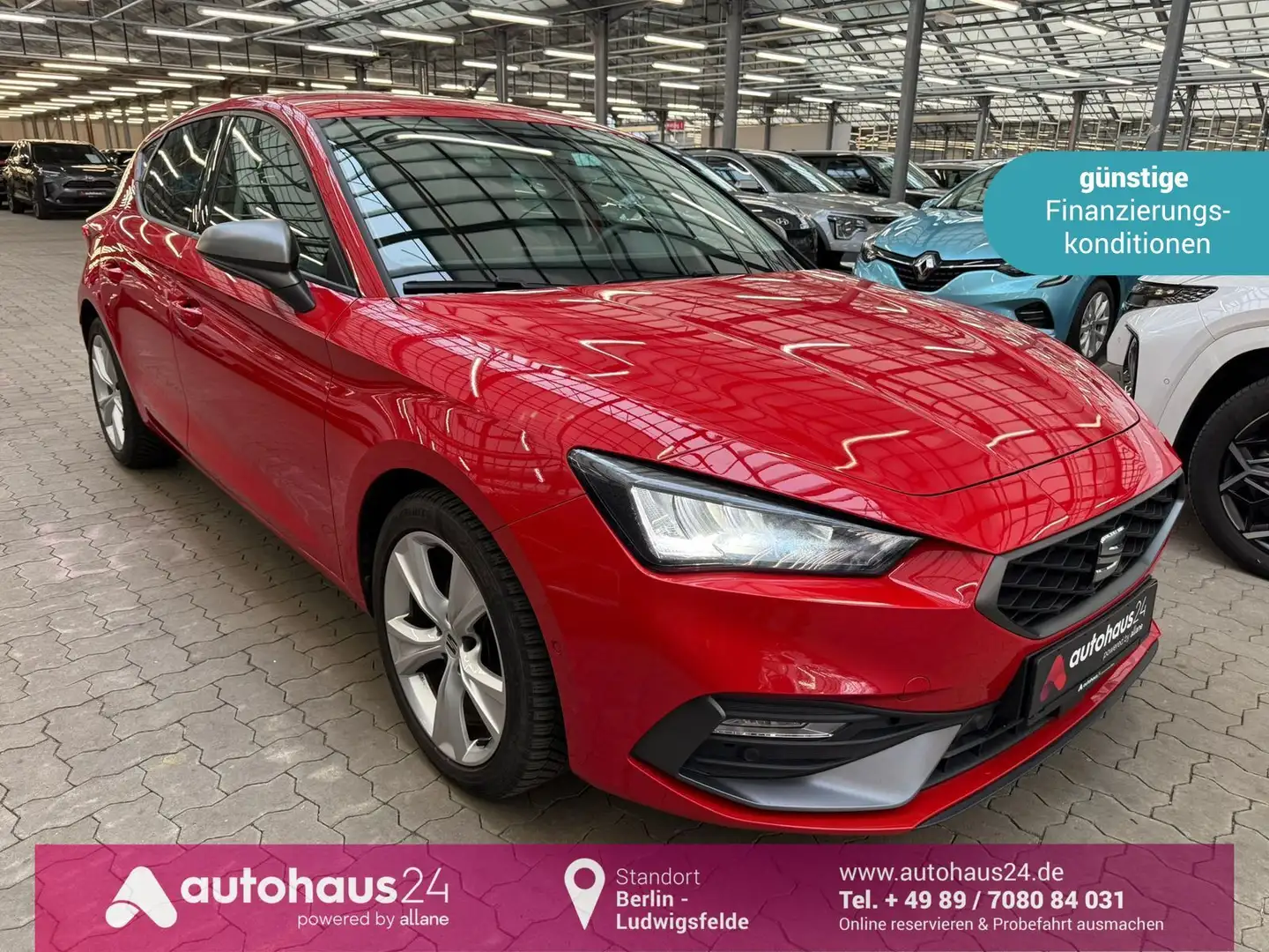 SEAT Leon 1.0 eTSI FR  DSG|PDC|Sitzhzg|LED Rouge - 1