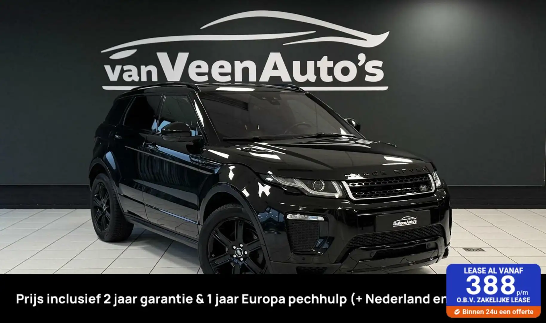 Land Rover Range Rover Evoque 2.0 Si4 HSE Dynamic Zwart - 1