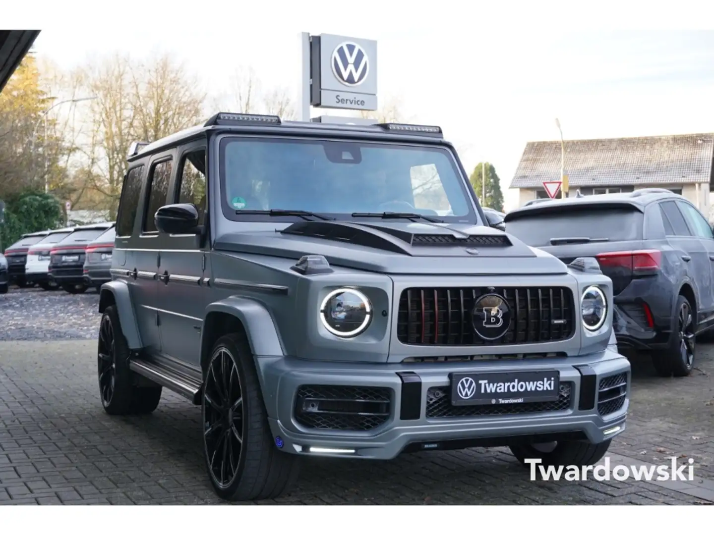 Mercedes-Benz G 63 AMG G800 Brabus Multi 24'' Burmester Standhz Grau - 1