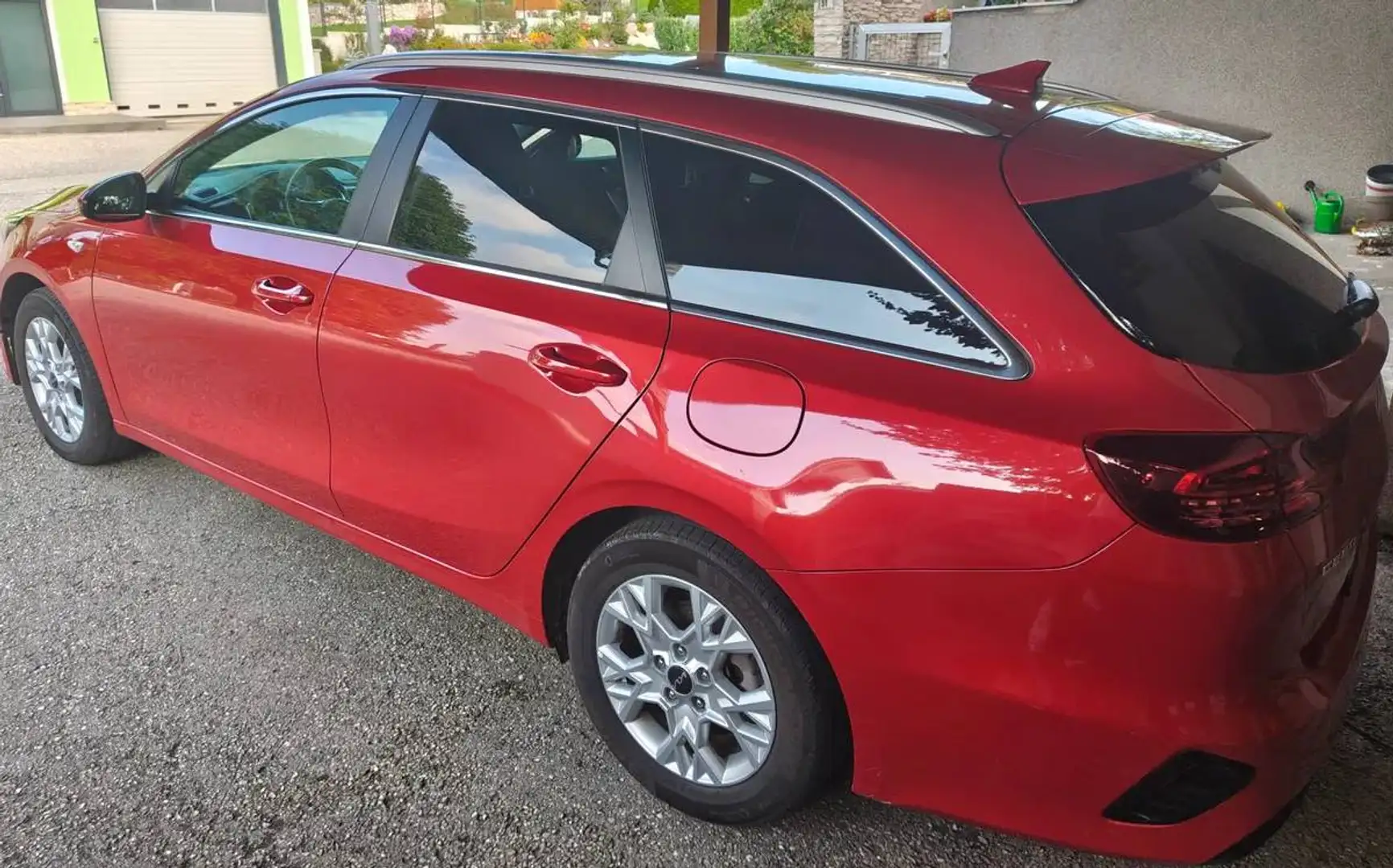 Kia Ceed SW / cee'd SW ceed SW 1,0 T-GDI GPF ISG Silber Silber Rot - 2