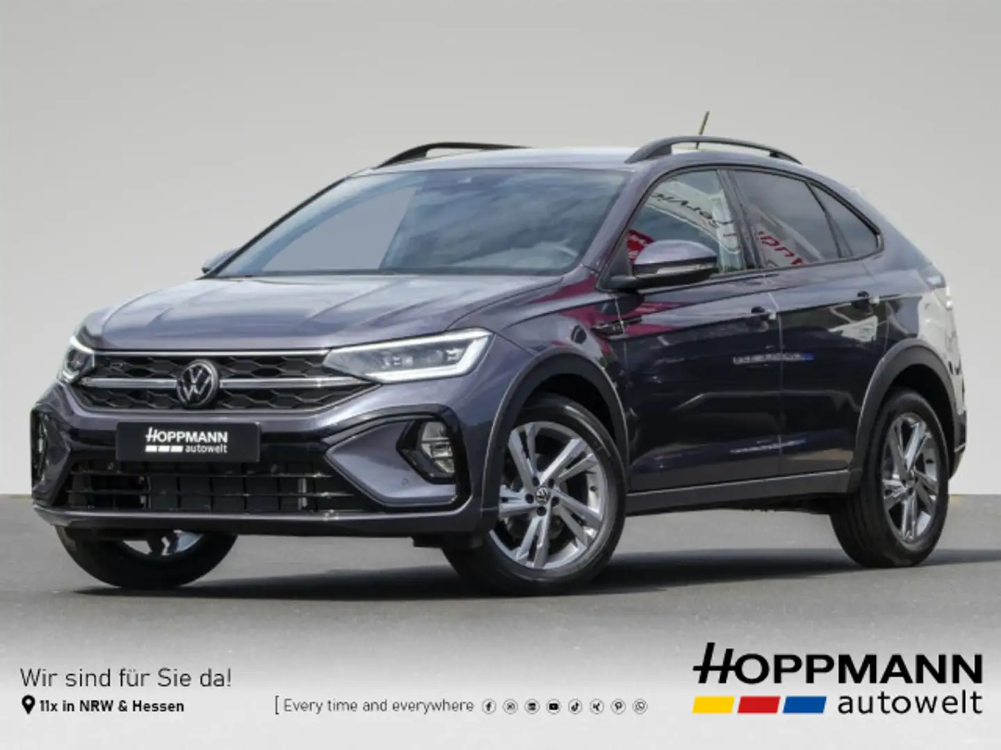 Volkswagen Taigo R-Line 1.0 TSI DSG AHK Navi Kamera ACC Grau - 1