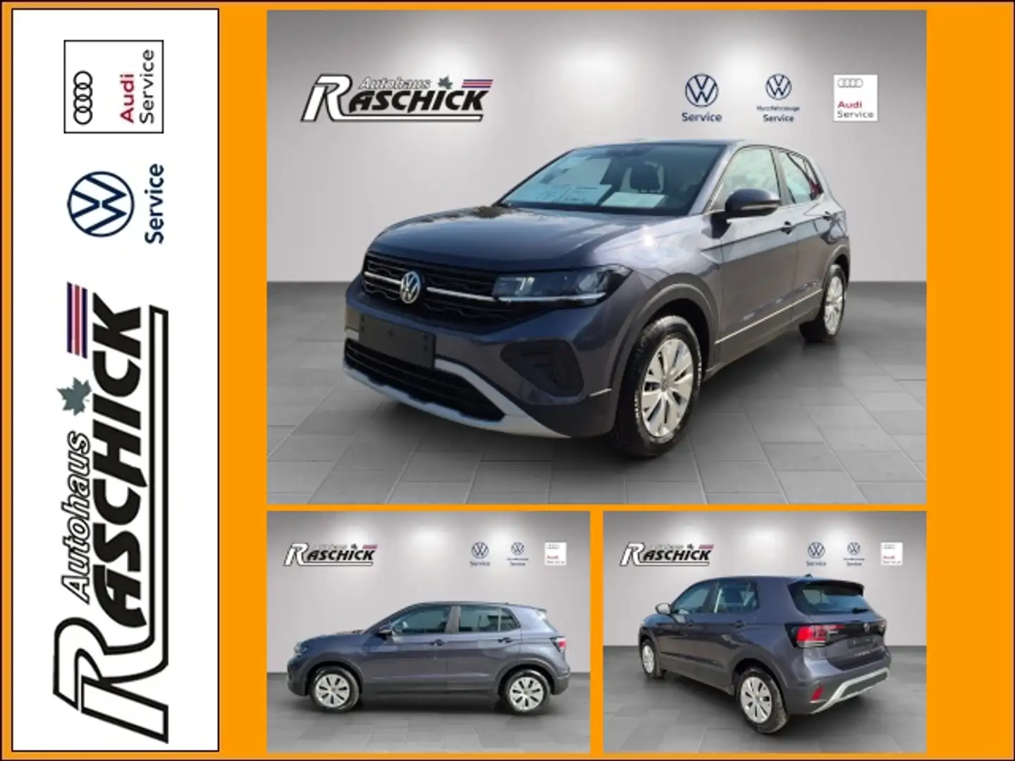 Volkswagen T-Cross Life 1.0 TSI Klima LED Sitzheiz. NaviApp Klima Gris - 1