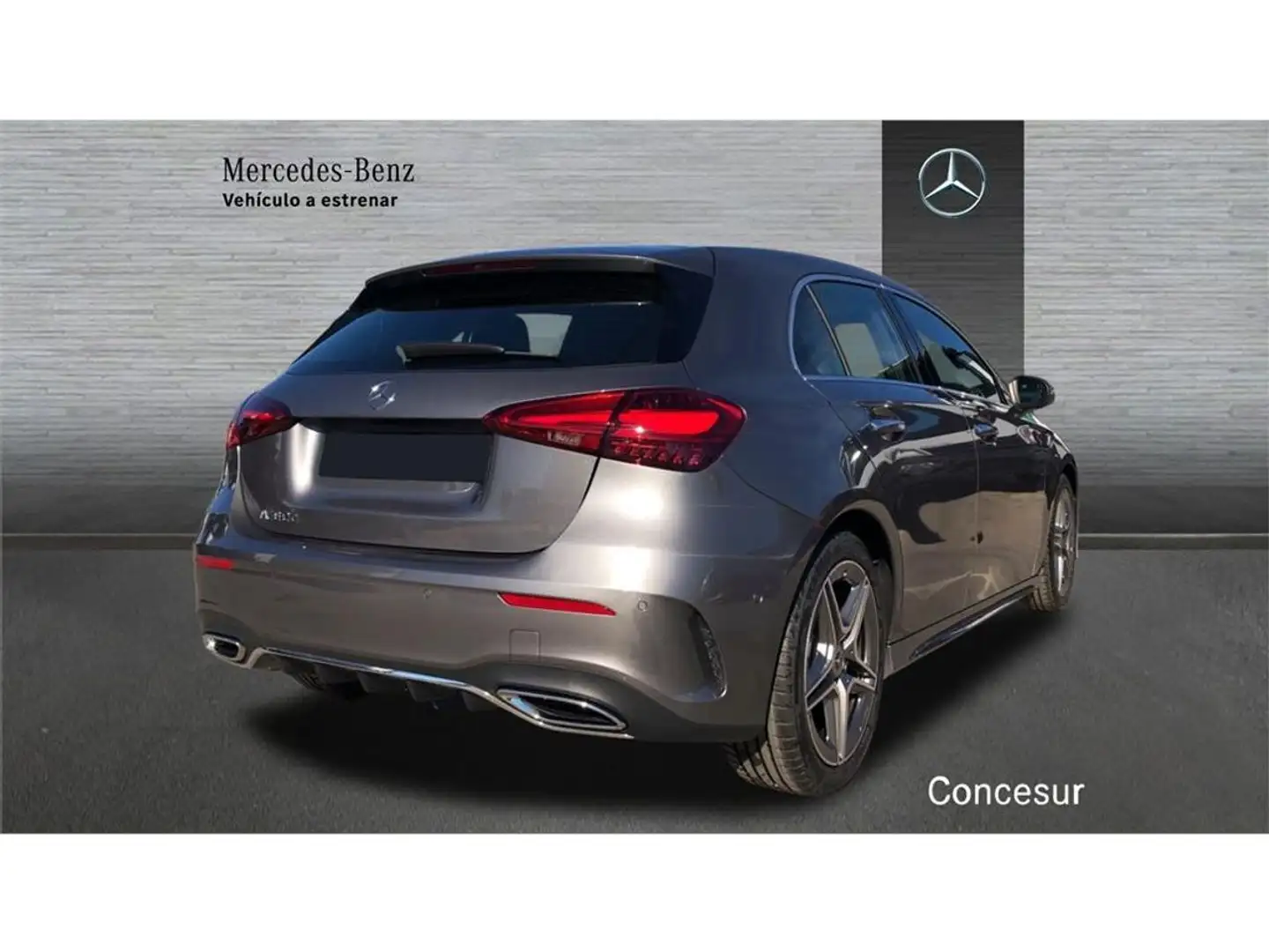 Mercedes-Benz A 180 180CDI Aut. Gris - 2
