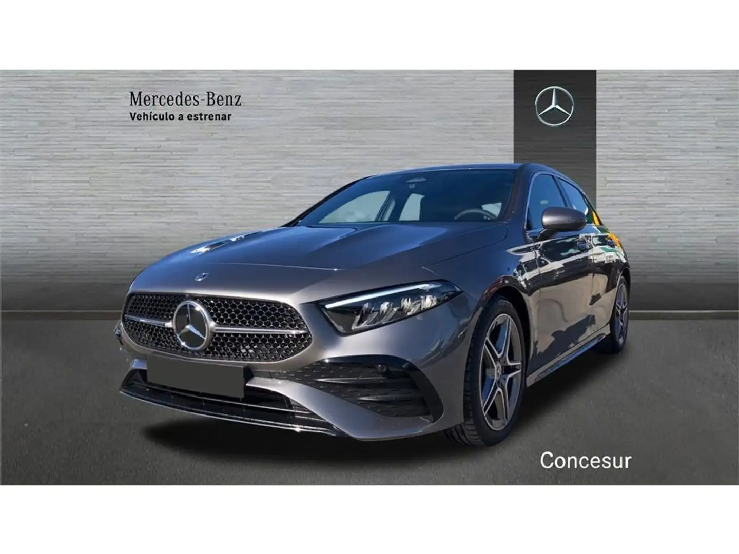 Mercedes-Benz A 180 180CDI Aut. Gris - 1