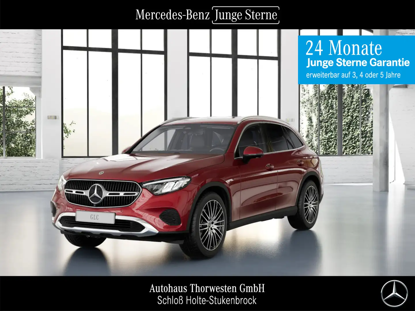 Mercedes-Benz GLC 200 GLC 200 4MATIC HEAD UP AHK STANDHEIZUNG 360° Rojo - 1