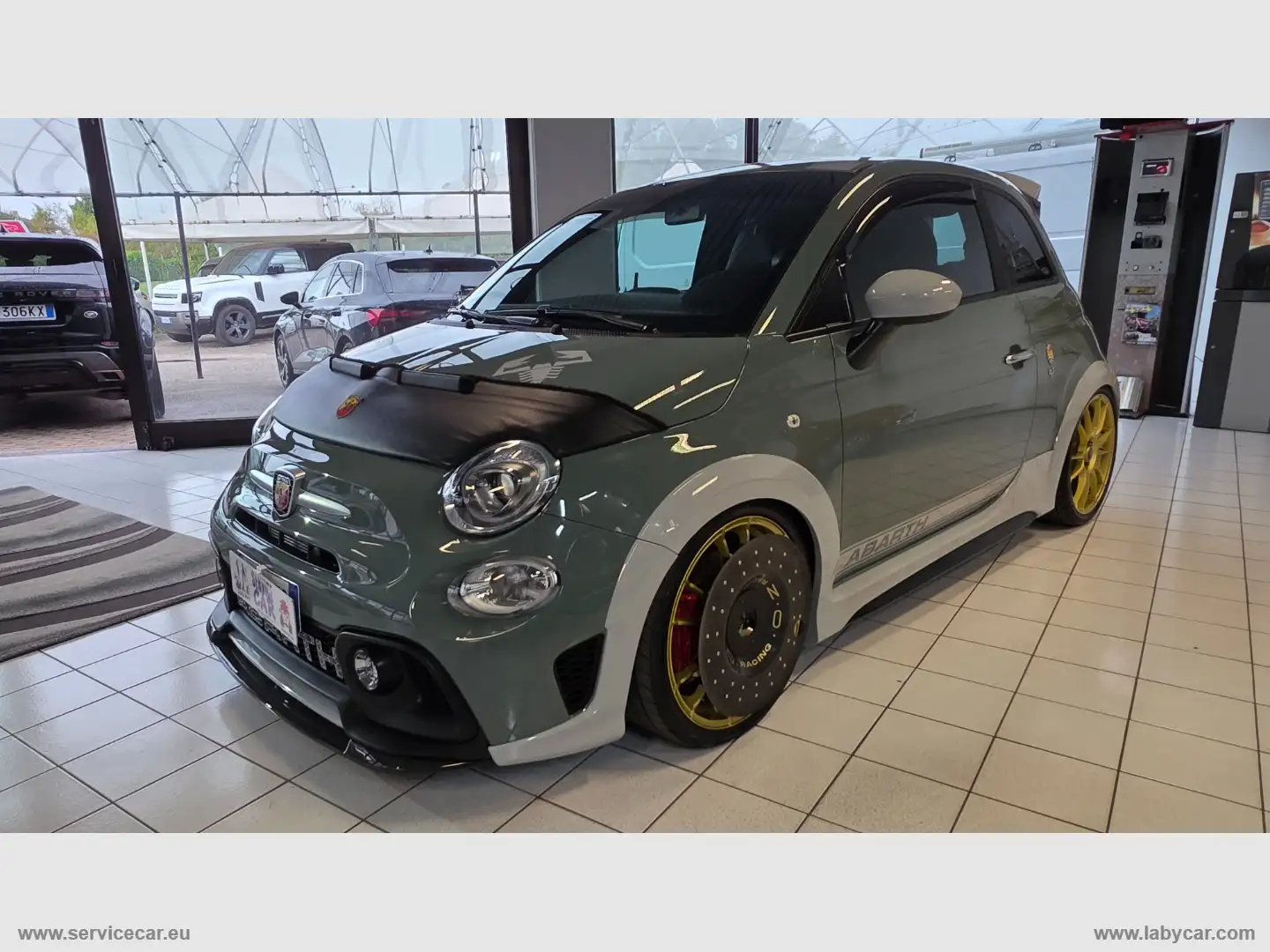 Abarth 695 1.4 Turbo T-Jet 180 CV 70° Zelená - 2