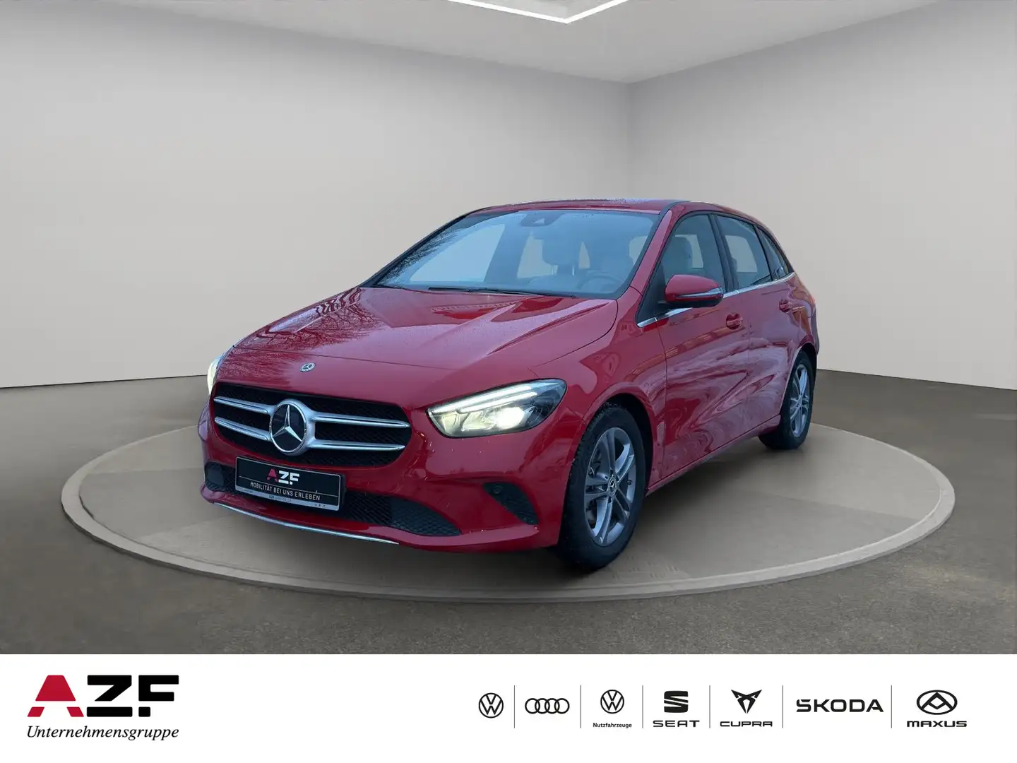 Mercedes-Benz B 220 d Aut. Style AHK+NAVI+SITZHZG+KAMERA Rot - 1
