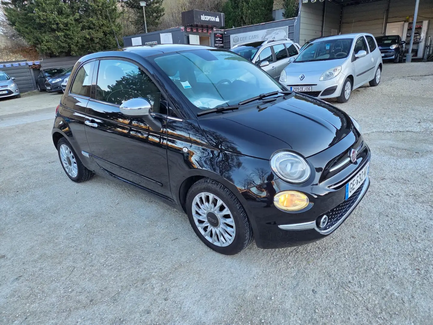 Fiat 500 Lounge Noir - 1