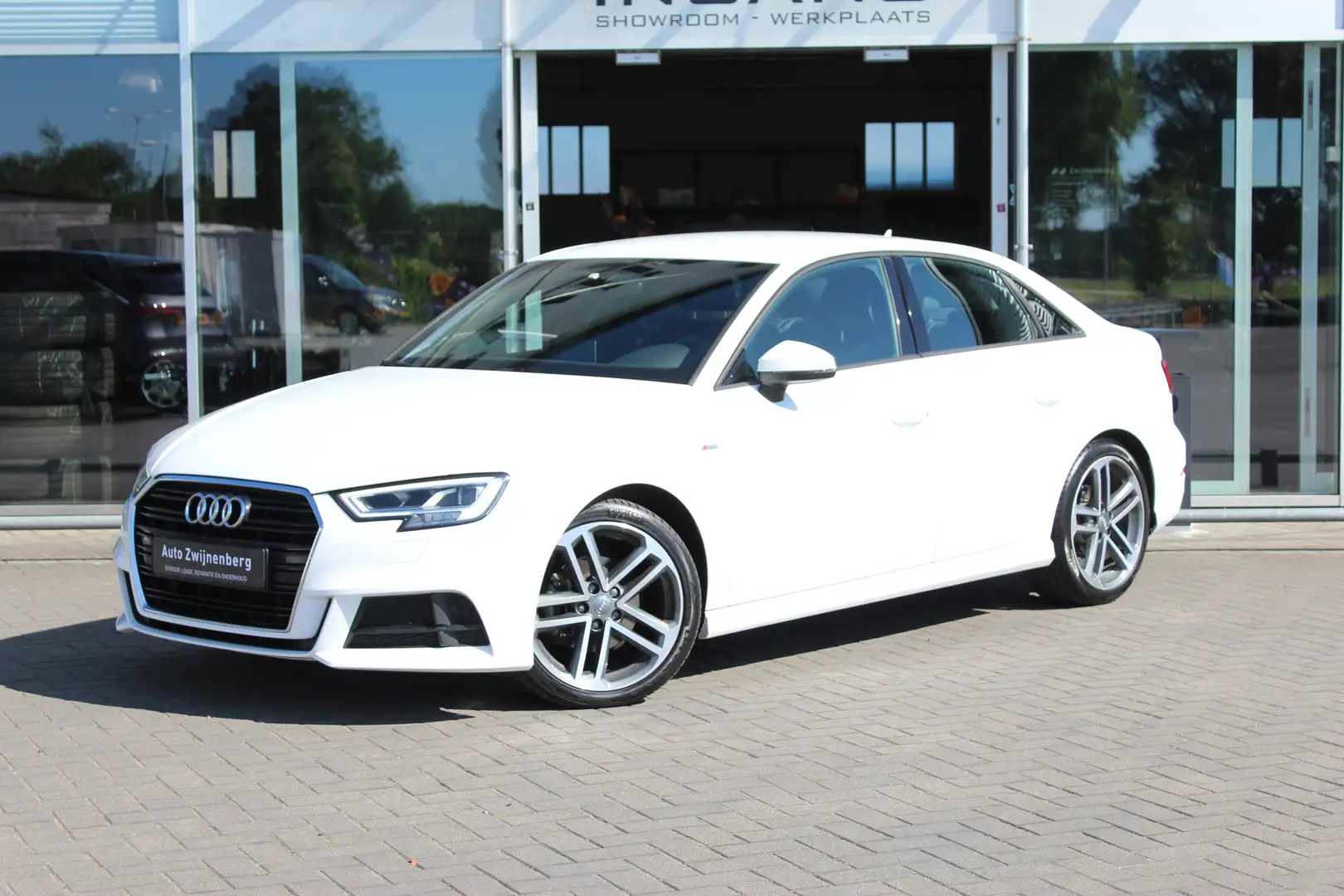Audi A3 Limousine 1.0 TFSI Aut. Sport S Line Edition Clima Wit - 1